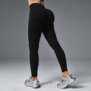 Peach Hip Tight Mid Waist Yoga Pants Hip Lifting Running Fitness
