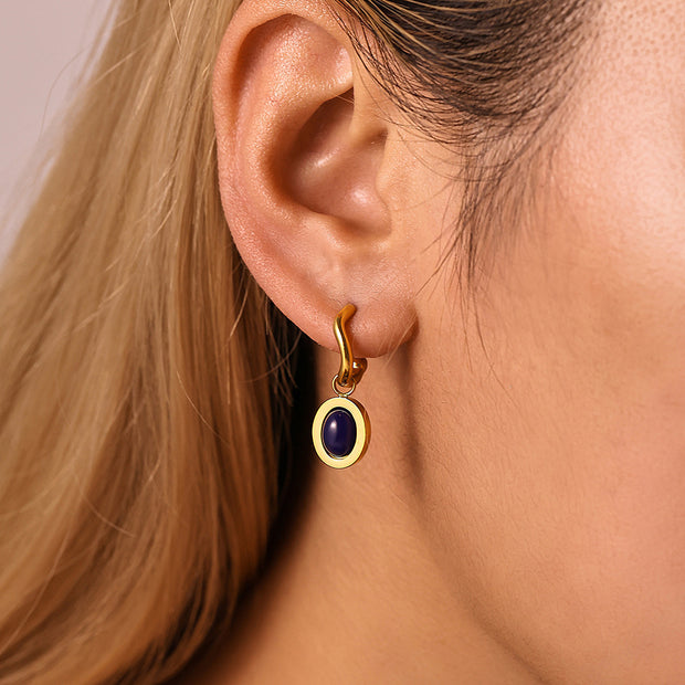 Women's Stainless Steel Plated Eardrops