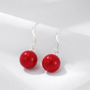 925 Sterling Silver Shell Pearl Earrings