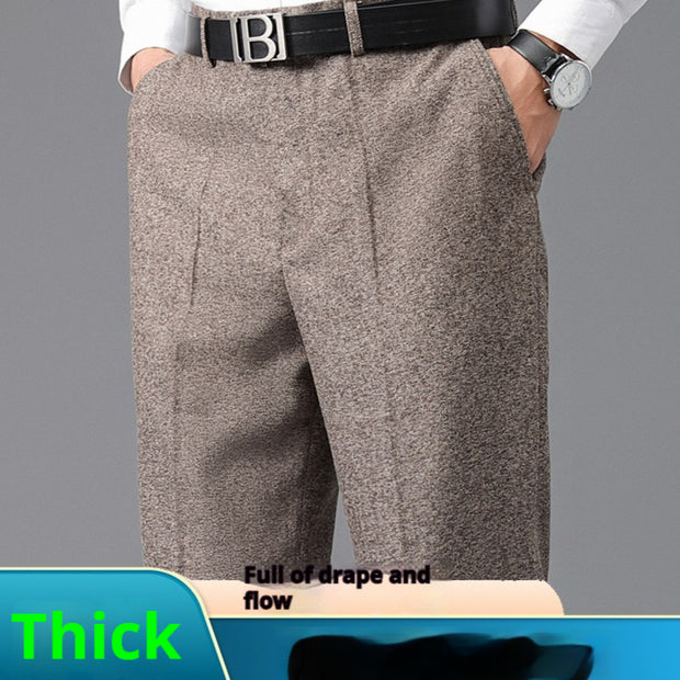 Suit Pants High Waist Deep Middle-aged And Elderly