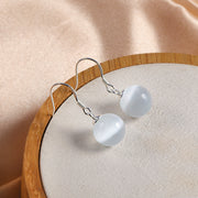 925 Sterling Silver Shell Pearl Earrings