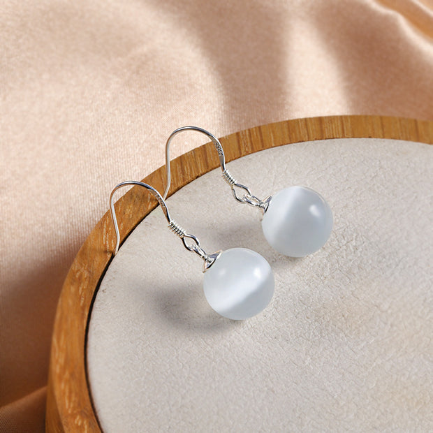 925 Sterling Silver Shell Pearl Earrings