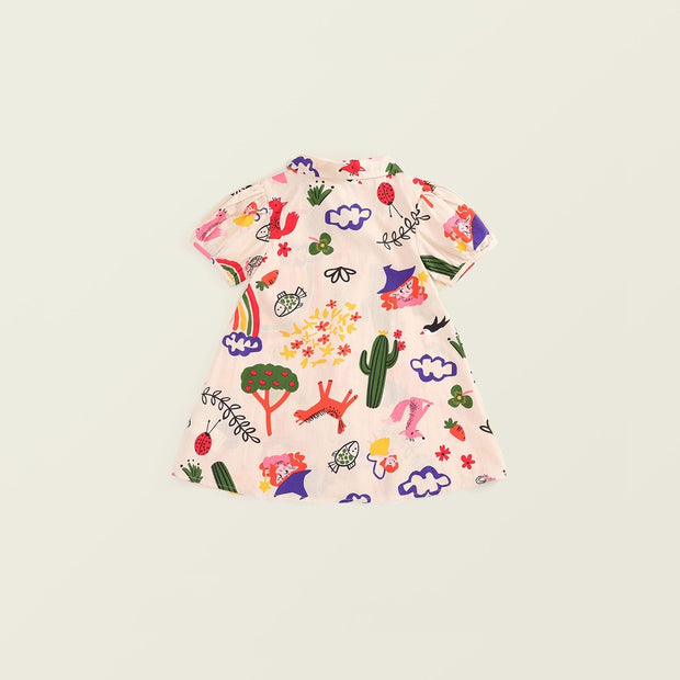 Children Korean Style Cotton Lapel Children Shirt