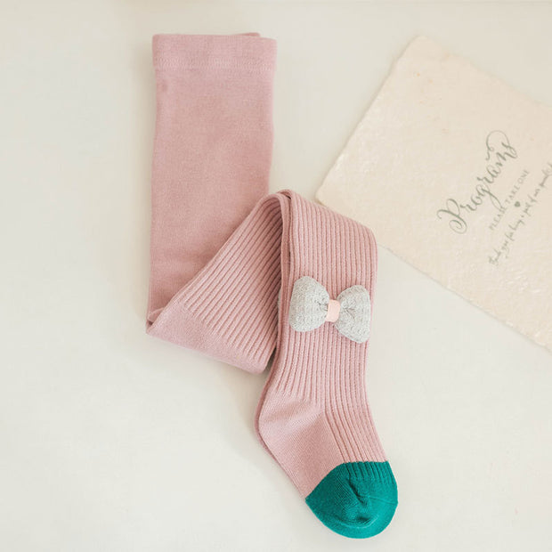 Patchwork Children Pantyhose Wholesale Knit Children Pants