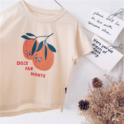 boysT-shirt Short Sleeve Children Summer Wear New Children Half Sleeve Top Baby Summer Wear Korean Fashion