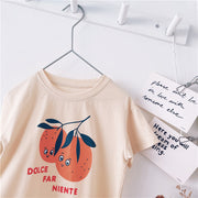 boysT-shirt Short Sleeve Children Summer Wear New Children Half Sleeve Top Baby Summer Wear Korean Fashion