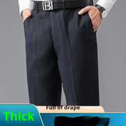Suit Pants High Waist Deep Middle-aged And Elderly