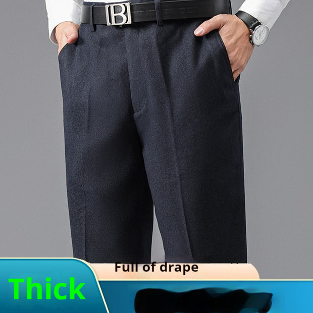 Suit Pants High Waist Deep Middle-aged And Elderly