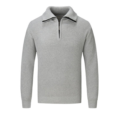 Men's Autumn And Winter Loose High-grade Solid Color