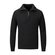 Men's Autumn And Winter Loose High-grade Solid Color