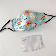 Children wear respirator valve dust respirator