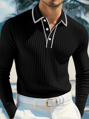 Men's POLO Long-sleeved Shirt