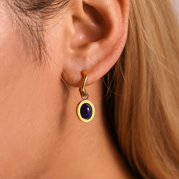 Women's Stainless Steel Plated Eardrops