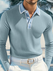 Men's POLO Long-sleeved Shirt