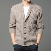 Autumn And Winter Men's Knitted Jackets Men's Korean Style