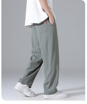 Men's Summer Thin Ice Silk Casual Pants