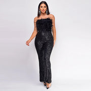 Women's Sleeveless Backless Jumpsuit