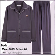 Full Cotton Thin Section Plaid Plus Size Can Be Outerwear Homewear