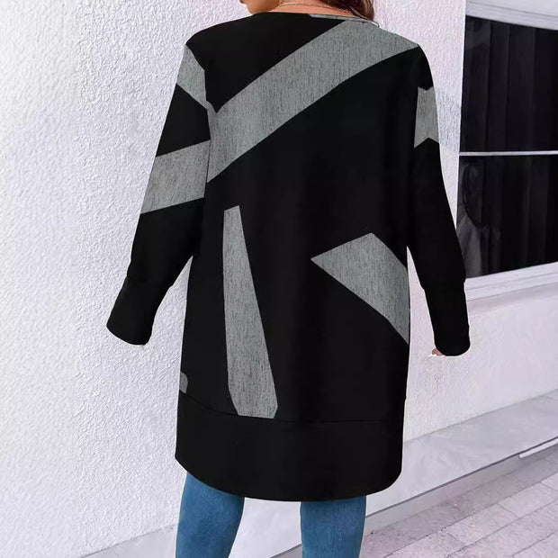 Plus Size Knitwear Cardigan