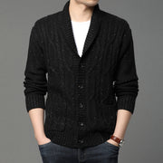Autumn And Winter Men's Knitted Jackets Men's Korean Style