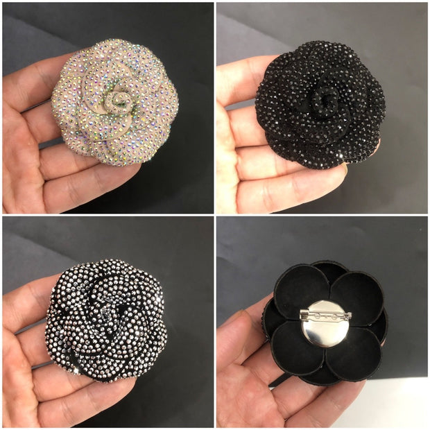 Shoe Ornament Setting Flower Bottom Plus High-end Brooch