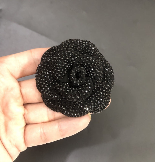 Shoe Ornament Setting Flower Bottom Plus High-end Brooch