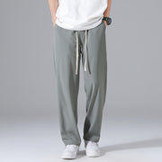 Men's Summer Thin Ice Silk Casual Pants