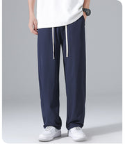 Men's Summer Thin Ice Silk Casual Pants