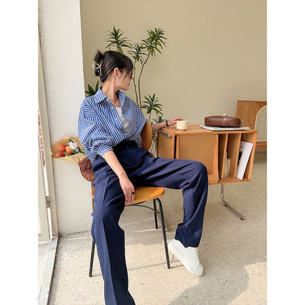 Loose Temperament Chic Shirt Early Autumn Top