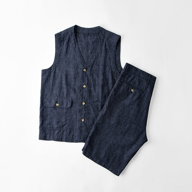 Men's Fashion Thin Personality Loose Underwaist Tank