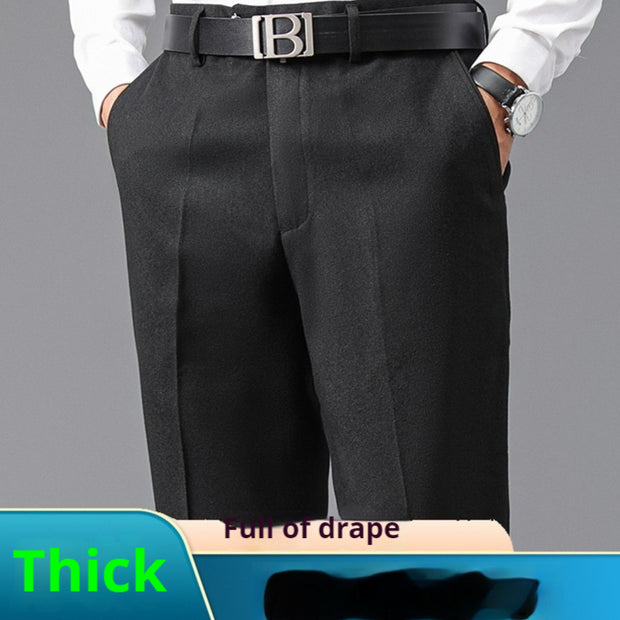 Suit Pants High Waist Deep Middle-aged And Elderly