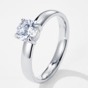 Four-claw Round Stainless Steel Ring