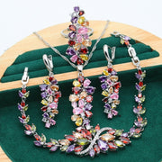 Necklace Earring Ring Ornament Suit