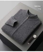 Men's Double-strand Thickened Wool Suit Cardigan