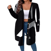 Plus Size Knitwear Cardigan