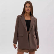 Long Sleeve Loose Slimming Thin Coat