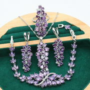 Necklace Earring Ring Ornament Suit