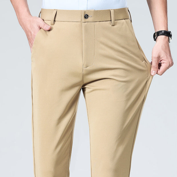 Men's Casual Trousers Business Trousers Loose