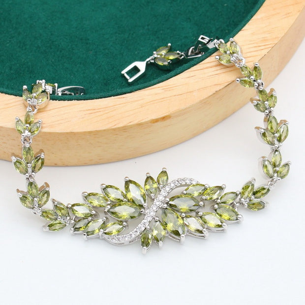 Necklace Earring Ring Ornament Suit