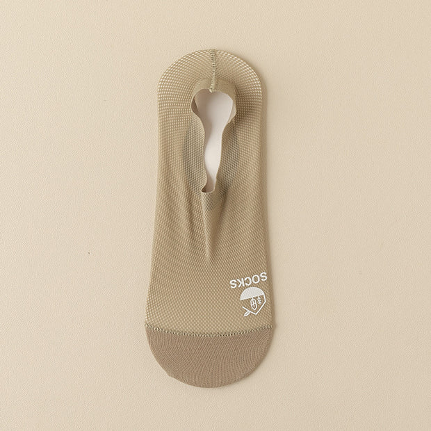 Men's Thin Invisible Socks Cotton Bottom Deodorant And Sweat-absorbing