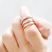 Simple And New Stainless Steel Couple Rings