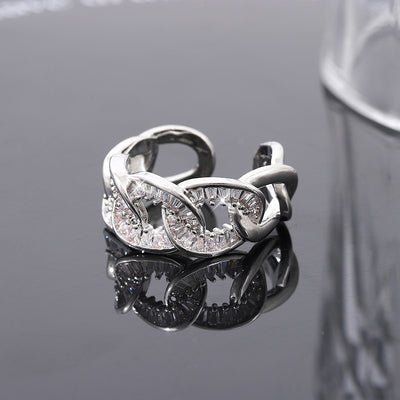 High-grade Female Ethnic Ring Non-fading Zircon