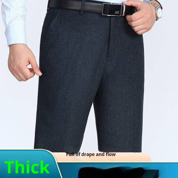 Suit Pants High Waist Deep Middle-aged And Elderly