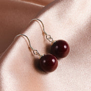 925 Sterling Silver Shell Pearl Earrings