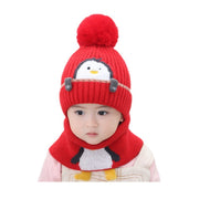 Children Hat Children Fleece-lined Thickening Woolen Cap