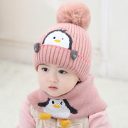 Children Hat Children Fleece-lined Thickening Woolen Cap