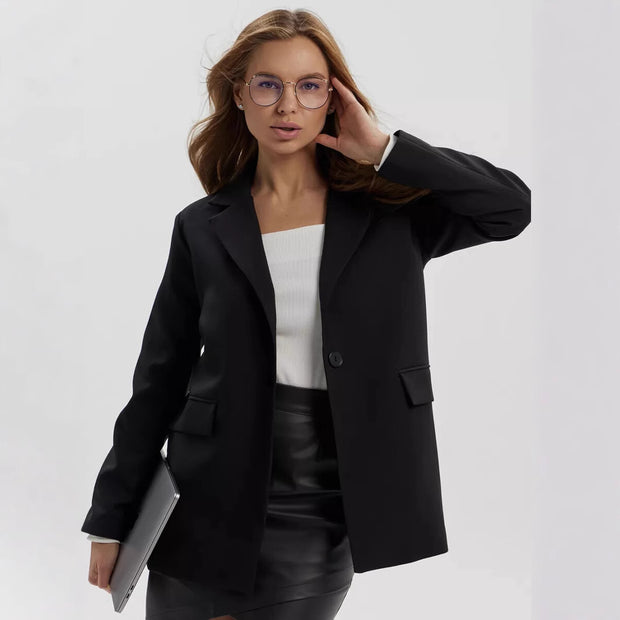 Long Sleeve Loose Slimming Thin Coat
