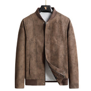 Men's Casual Loose Suede Jacket