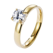 Four-claw Round Stainless Steel Ring