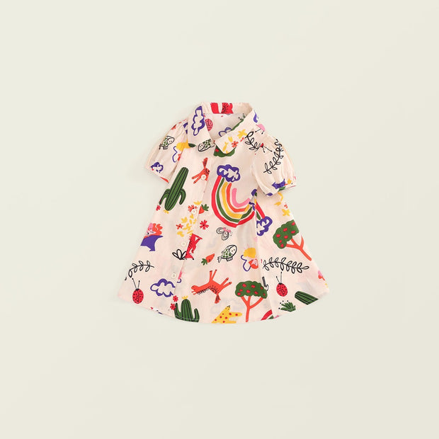 Children Korean Style Cotton Lapel Children Shirt